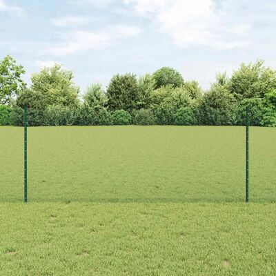 Ensemble de Clôture vidaXL 11 pcs U-Channel Vert 100 cm Acier - Clôture - Publicité Ensemble de Clôture vidaXL 11 pcs U-Channel Vert 100 cm Acier - Clôture - Publicité
