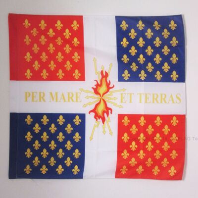 Az Flag Drapeau Compagnies Franches De La Marine 90x90cm - Drapeau Royaume De France 90 - Publicité Az Flag Drapeau Compagnies Franches De La Marine 90x90cm - Drapeau Royaume De France 90 - Publicité