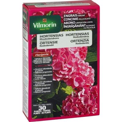 Vilmorin - 800g De Liberación Lenta Para Hortensias - Engrais - Publicité Vilmorin - 800g De Liberación Lenta Para Hortensias - Engrais - Publicité
