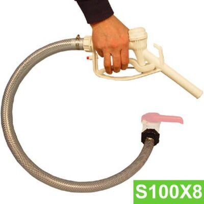 Multicuves Kit Vidange Cuve Eau 1000 L S100x8 - Tuyau 1 M + Pistolet - Publicité Multicuves Kit Vidange Cuve Eau 1000 L S100x8 - Tuyau 1 M + Pistolet - Publicité
