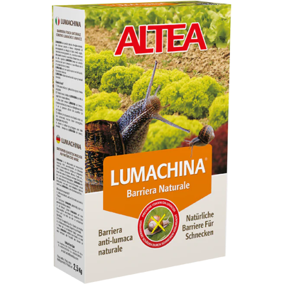 Granulés Naturels Anti-Escargots Altea Lumachina 2,5 Kg - Publicité Granulés Naturels Anti-Escargots Altea Lumachina 2,5 Kg - Publicité