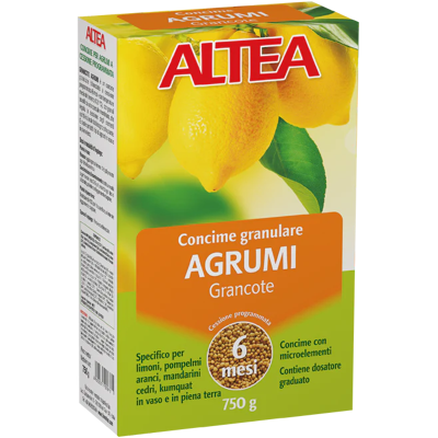 Engrais Altea Grancote Pour Agrumes À Libération Prolongée (6 Mois) 750 G - Publicité Engrais Altea Grancote Pour Agrumes À Libération Prolongée (6 Mois) 750 G - Publicité