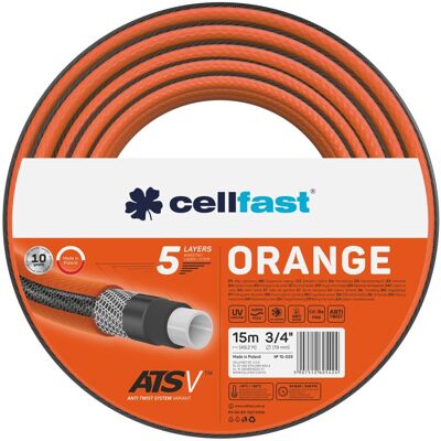 Tuyau d'arrosage orange Cellfast 15m - Tuyau d'arrosage - Publicité Tuyau d'arrosage orange Cellfast 15m - Tuyau d'arrosage - Publicité