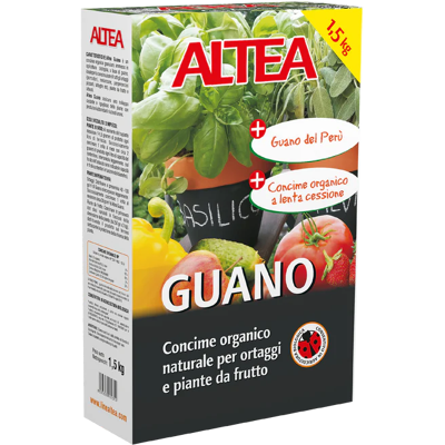 Granulés De Guano Altea Peru Pour Potagers Et Jardins 1,5 Kg - Publicité Granulés De Guano Altea Peru Pour Potagers Et Jardins 1,5 Kg - Publicité