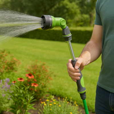 Pulvérisateur De Jardin Kinzo Avec 8 Modes De Pulvérisation - Tête De Pulvérisat - Publicité Pulvérisateur De Jardin Kinzo Avec 8 Modes De Pulvérisation - Tête De Pulvérisat - Publicité