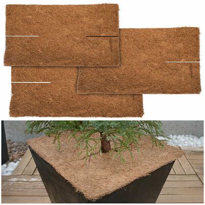 3 Nattes De Coco Carrées Antigels Pour Plantes - 38 X 38 cm - Royal Gardineer - Publicité 3 Nattes De Coco Carrées Antigels Pour Plantes - 38 X 38 cm - Royal Gardineer - Publicité