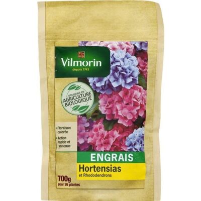 Vilmorin - Engrais Hortensias Rhododendrons Bio Doypack De 700 Gr - Publicité Vilmorin - Engrais Hortensias Rhododendrons Bio Doypack De 700 Gr - Publicité