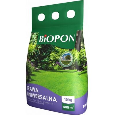 Mélange de gazon universel Biopon - 10kg - Publicité Mélange de gazon universel Biopon - 10kg - Publicité