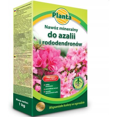 Engrais Multi-Composants Planta Pour Azalées Et Rhododendrons 1 Kg - Publicité Engrais Multi-Composants Planta Pour Azalées Et Rhododendrons 1 Kg - Publicité