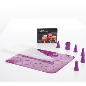 Secret De Gourmet Coffret \" Mes Macarons \" Livre De Recettes Poche + Douilles Feuille De Cuisson - Publicité Secret De Gourmet Coffret \" Mes Macarons \" Livre De Recettes Poche + Douilles Feuille De Cuisson - Publicité