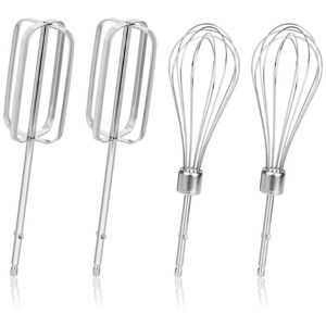 Eurowagens Pack De 4 Batteurs En Acier Inoxydable Accessoires Fouet À Pâte Pour Mixeur - Publicité Eurowagens Pack De 4 Batteurs En Acier Inoxydable Accessoires Fouet À Pâte Pour Mixeur - Publicité