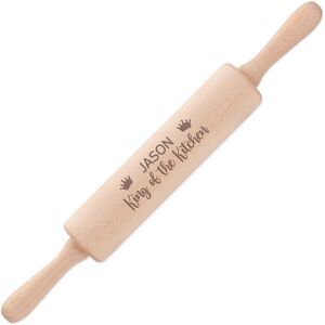 Gift Base Roulette Personnalisée Roi De La Cuisine Rouleau En Bois Nom Pâtisserie - Publicité Gift Base Roulette Personnalisée Roi De La Cuisine Rouleau En Bois Nom Pâtisserie - Publicité