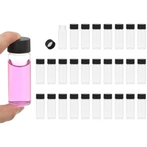 Uxcell Flacons En Verre Clair 30ml, 28 Pièces Pour Échantillons Avec Bouchon À Vis - Publicité Uxcell Flacons En Verre Clair 30ml, 28 Pièces Pour Échantillons Avec Bouchon À Vis - Publicité