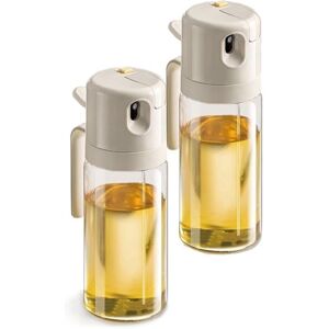 Eurowagens 2pcs Flacon À Huile En Verre Avec Verseur Et Distributeur - Publicité Eurowagens 2pcs Flacon À Huile En Verre Avec Verseur Et Distributeur - Publicité
