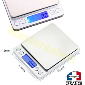 Balance Digital Compteuse Electronique Grand Plateau De Precision 500grs 0.01grs - Publicité Balance Digital Compteuse Electronique Grand Plateau De Precision 500grs 0.01grs - Publicité