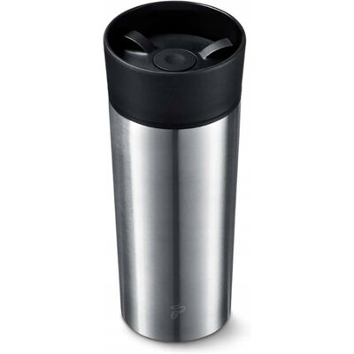 Tchibo Mug en Acier Inoxydable - 300ml - Garde les Boissons Chaudes ou Froides - Publicité Tchibo Mug en Acier Inoxydable - 300ml - Garde les Boissons Chaudes ou Froides - Publicité