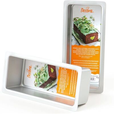 Decora - Moule à gâteau anodisé 25 x 10 x 7,5 cm - Ustensiles de cuisson - Publicité Decora - Moule à gâteau anodisé 25 x 10 x 7,5 cm - Ustensiles de cuisson - Publicité