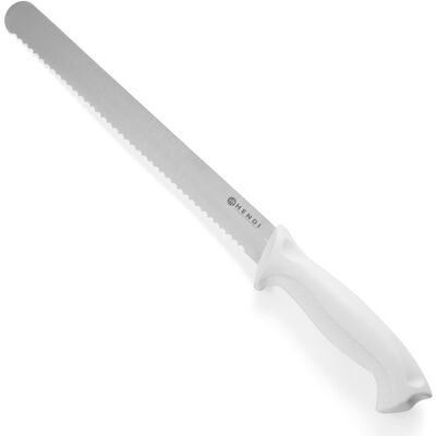 Couteau À Pain Haccp 430 Mm - Blanc - Hendi 843154 - Publicité Couteau À Pain Haccp 430 Mm - Blanc - Hendi 843154 - Publicité