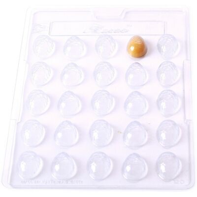 World Of Moulds Mini Fissuré Œuf Moule Chocolat - 25 Cavité - Paquet De 5 - Publicité World Of Moulds Mini Fissuré Œuf Moule Chocolat - 25 Cavité - Paquet De 5 - Publicité
