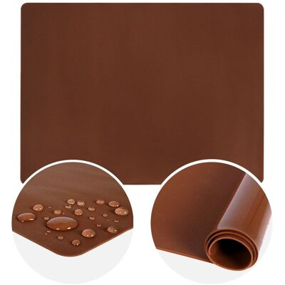 Orion Planche À Pâtisserie En Silicone Orange Sillinie 60x50 Cm - Publicité Orion Planche À Pâtisserie En Silicone Orange Sillinie 60x50 Cm - Publicité