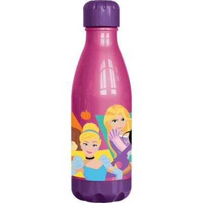 Bouteille d'eau Disney Princess - 560ml Plastique Rose - Publicité Bouteille d'eau Disney Princess - 560ml Plastique Rose - Publicité
