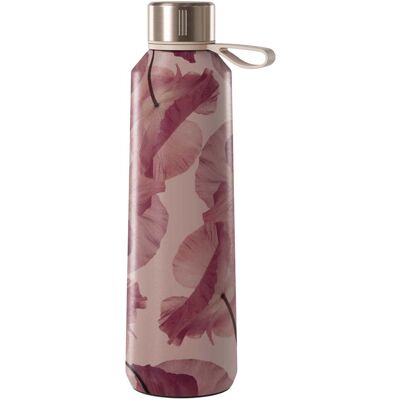 Burga Gourde Isotherme 500ml Design Tender Kiss Motif Floral Rose - Publicité Burga Gourde Isotherme 500ml Design Tender Kiss Motif Floral Rose - Publicité