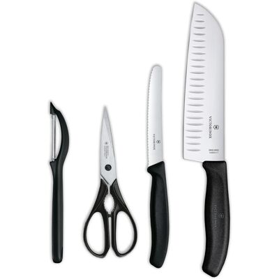 Victorinox SwissClassic set de 4 couteaux de cuisine - type de cuisine - Publicité Victorinox SwissClassic set de 4 couteaux de cuisine - type de cuisine - Publicité