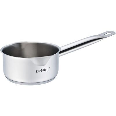 Kinghoff Casserole en Acier 1L - Casserole - Publicité Kinghoff Casserole en Acier 1L - Casserole - Publicité
