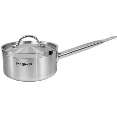 Sans Marque Casserole Haute Avec Couvercle Mega-M Pro 3l - Publicité Sans Marque Casserole Haute Avec Couvercle Mega-M Pro 3l - Publicité