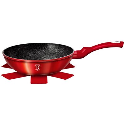 Berlingerhaus Rouge 28cm Wok - Publicité Berlingerhaus Rouge 28cm Wok - Publicité