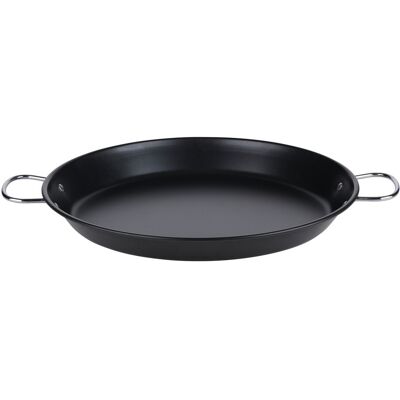 Alpina Grande Poêle à Paella - Antiadhésive, Ø39,5cm - Convient pour Tous Types de Cuisinières - Publicité Alpina Grande Poêle à Paella - Antiadhésive, Ø39,5cm - Convient pour Tous Types de Cuisinières - Publicité