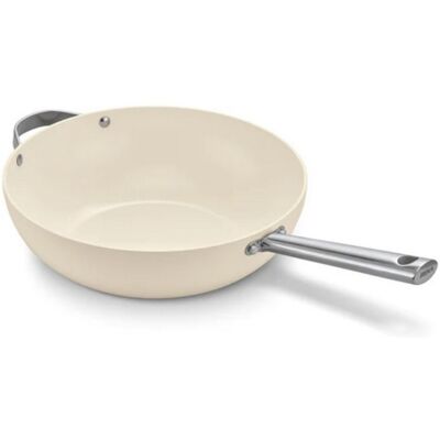Beka Poêle Wok Antiadhésive 30cm Crème 102853 - Publicité Beka Poêle Wok Antiadhésive 30cm Crème 102853 - Publicité
