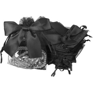 Uxcell 20 Pcs Sacs Cadeau En Organza Pour Mariage, Noirs (8x12 Cm) - Publicité Uxcell 20 Pcs Sacs Cadeau En Organza Pour Mariage, Noirs (8x12 Cm) - Publicité