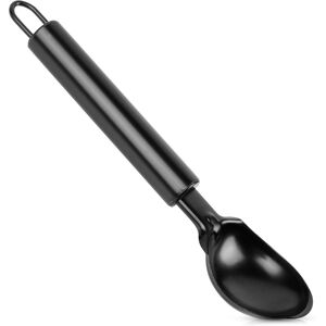 Sans Marque Cuillère À Glace, Acier Noir, 19 Cm - Publicité Sans Marque Cuillère À Glace, Acier Noir, 19 Cm - Publicité
