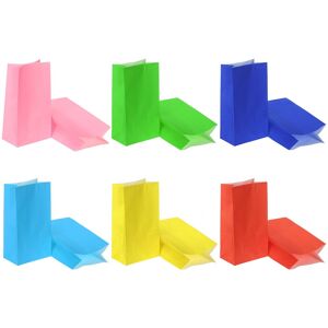 Uxcell 48 Pcs Sacs À Cadeaux 9.5x3.2x5.1 Pouces Pour Fête Vert/jaune/rose/bleu/rouge - Publicité Uxcell 48 Pcs Sacs À Cadeaux 9.5x3.2x5.1 Pouces Pour Fête Vert/jaune/rose/bleu/rouge - Publicité