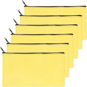 Uxcell 6 Pièces Pour Sac Banque 11x6 Cm, Pochette Avec Reçu, Jaune Vif - Publicité Uxcell 6 Pièces Pour Sac Banque 11x6 Cm, Pochette Avec Reçu, Jaune Vif - Publicité