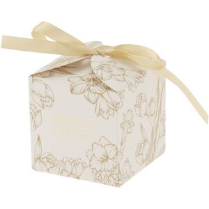 Uxcell Lot De 20 Boîtes Cadeaux Avec Ruban, 7x7x7 Cm, Champagne - Publicité Uxcell Lot De 20 Boîtes Cadeaux Avec Ruban, 7x7x7 Cm, Champagne - Publicité