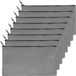 Uxcell Pour 11\\\"X 6\\\" Sac De Dépôt Bancaire, 8pcs Poche À Pièces Reçu Gris - Publicité Uxcell Pour 11\\\"X 6\\\" Sac De Dépôt Bancaire, 8pcs Poche À Pièces Reçu Gris - Publicité