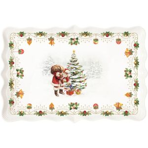 Easy Life Plateau Rectangulaire Nostalgique De Noël 35x23,5cm En Porcelaine - Publicité Easy Life Plateau Rectangulaire Nostalgique De Noël 35x23,5cm En Porcelaine - Publicité