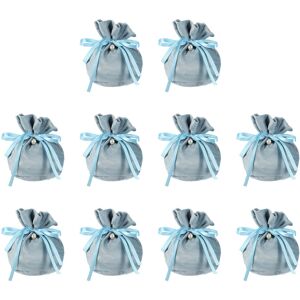 Uxcell 10 Pièces Pour Sacs Cadeau Velours Avec Perles Bleues Et Cordon - Publicité Uxcell 10 Pièces Pour Sacs Cadeau Velours Avec Perles Bleues Et Cordon - Publicité