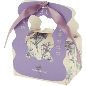 Uxcell Lot De 20 Boîtes Cadeaux À Motif Floral Avec Ruban, 10x6.5x6cm, Violet - Publicité Uxcell Lot De 20 Boîtes Cadeaux À Motif Floral Avec Ruban, 10x6.5x6cm, Violet - Publicité