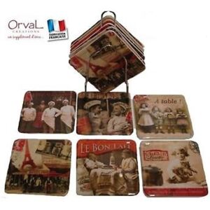 L'Orval Sous-Verres En Mélamine \" L' Orval \" Fabriqué En France - Publicité L'Orval Sous-Verres En Mélamine \" L' Orval \" Fabriqué En France - Publicité