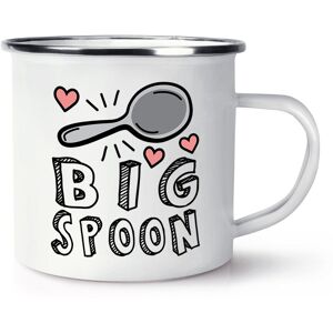 Gift Base Grand Cuillère Émail Tasse Saint Valentin Joyeux Femme Petit Copain Amour Copine - Publicité Gift Base Grand Cuillère Émail Tasse Saint Valentin Joyeux Femme Petit Copain Amour Copine - Publicité