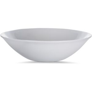Luminarc Bol À Salade Et En Verre Design, Plat De Service Blanc 16 Cm De Diamètre - Publicité Luminarc Bol À Salade Et En Verre Design, Plat De Service Blanc 16 Cm De Diamètre - Publicité