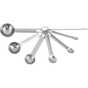 Eurowagens Acier Inoxydable Mesure Cuillères Tasses Ensemble Petit À Soupe Café Set - Publicité Eurowagens Acier Inoxydable Mesure Cuillères Tasses Ensemble Petit À Soupe Café Set - Publicité