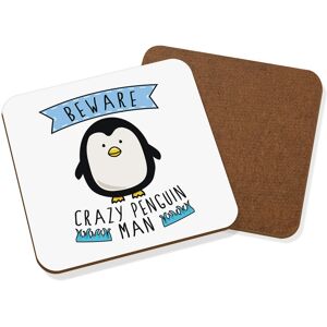 Gift Base Avertir L'Homme Pingouin Fou Sous-Verre Tapis À Boissons - Animal Drôle - Publicité Gift Base Avertir L'Homme Pingouin Fou Sous-Verre Tapis À Boissons - Animal Drôle - Publicité