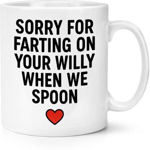 Gift Base Sorry Pour Qui Pête On Your Willy Quand Nous Cuillère 284ml Tasse Valentin Amour - Publicité Gift Base Sorry Pour Qui Pête On Your Willy Quand Nous Cuillère 284ml Tasse Valentin Amour - Publicité