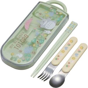 Benelic / Studio Ghibli Studio Ghibli -Mon Voison Totoro -Set Baguettes Cuillère Et Fourchette - Publicité Benelic / Studio Ghibli Studio Ghibli -Mon Voison Totoro -Set Baguettes Cuillère Et Fourchette - Publicité
