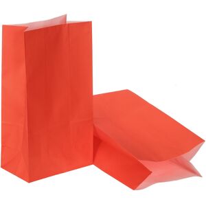 Uxcell 24 Pcs Sacs En Papier Pour Fête 9.5x3.2x5.1 Pouces Pour Cadeaux Rouge - Publicité Uxcell 24 Pcs Sacs En Papier Pour Fête 9.5x3.2x5.1 Pouces Pour Cadeaux Rouge - Publicité