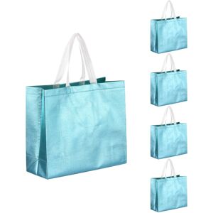 Uxcell 12 Sacs Cadeaux Réutilisables Pour Anniversaire, Bleus Brillants - Publicité Uxcell 12 Sacs Cadeaux Réutilisables Pour Anniversaire, Bleus Brillants - Publicité